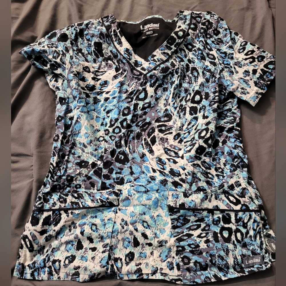 Landau Medium Scrub Top